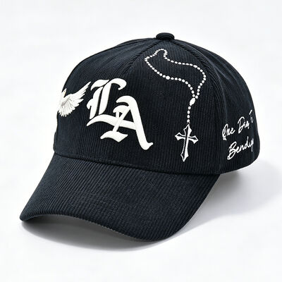 Gorra de béisbol de 6 paneles con cierre de correa ajustable y hebilla de plástico duradera en la parte posterior, adecuada para eventos corporativos