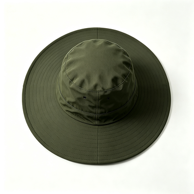 Custom Colors UPF50+ Sun Protection Foldable Waterproof Boonie Hat for Outdoor Adventures