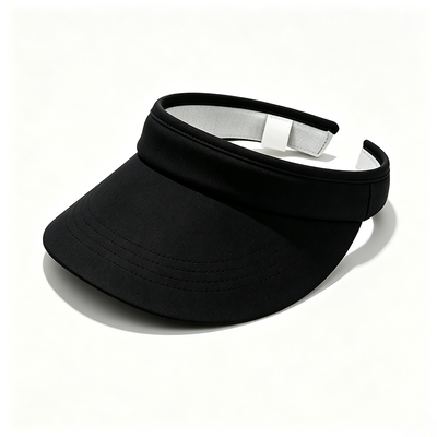 Impresión de pantalla visor solar tapa de correa ajustable borde curvo excelente opción para regalos corporativos y eventos