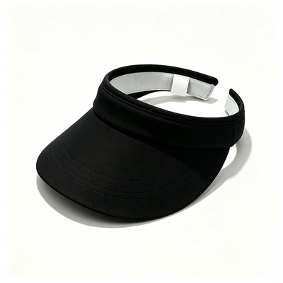 Impresión de pantalla visor solar tapa de correa ajustable borde curvo excelente opción para regalos corporativos y eventos