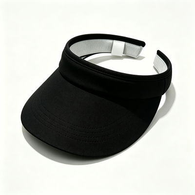 Impresión de pantalla visor solar tapa de correa ajustable borde curvo excelente opción para regalos corporativos y eventos
