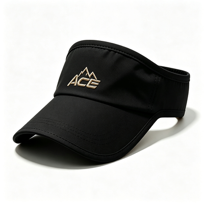 7.5 Pulgadas de Largo de Visera Gorra de Sol con Cierre de Velcro y Correa Ajustable de 22 Pulgadas para un Ajuste Cómodo