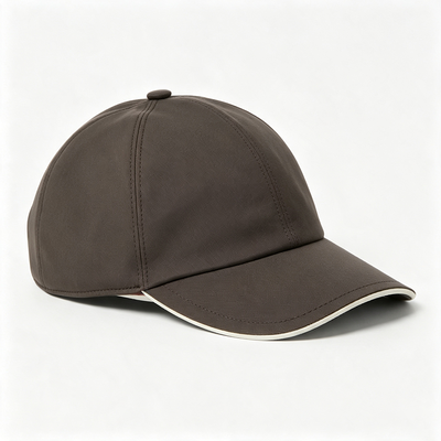 Hand Wash Six Panel Baseball Cap High Profile Crown Breathable Fabric Lightweight Design Perfect For Outdoor Activities