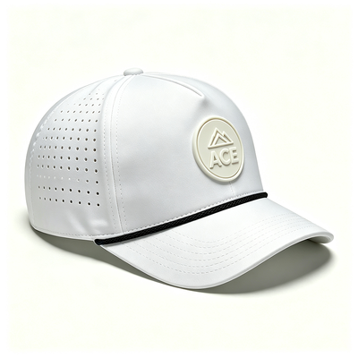 Logotipo delantero bordado 6 panel gorra de béisbol de un tamaño más ideal para los aficionados al deporte ligero cómodo y duradero