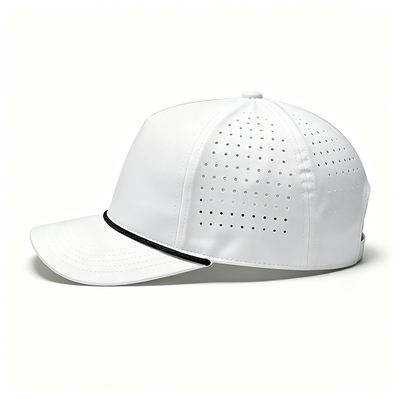 Logotipo delantero bordado 6 panel gorra de béisbol de un tamaño más ideal para los aficionados al deporte ligero cómodo y duradero