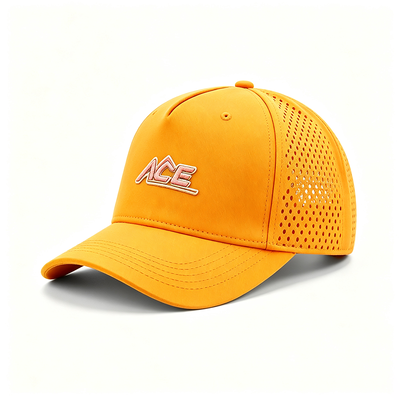 Unisex de seis paneles de pelota de béisbol con 2 ojos respirable diseño ligero perfecto para el deporte uso casual y de todos los días