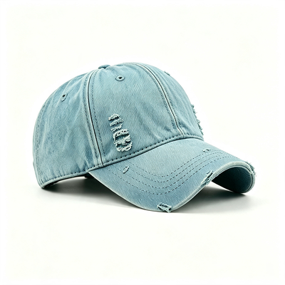 Gorras deportivas 100% sarga de algodón para papá con correa ajustable y bordado plano para un ajuste cómodo