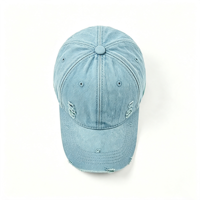 Gorras deportivas 100% sarga de algodón para papá con correa ajustable y bordado plano para un ajuste cómodo