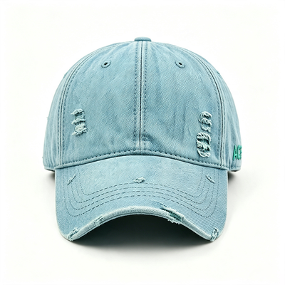 Gorras deportivas 100% sarga de algodón para papá con correa ajustable y bordado plano para un ajuste cómodo