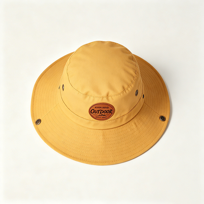 20 Years Cap Experience Lightweight Breathable Fisherman Bucket Hat with 100% Cotton Lining for Outdoor Fishing