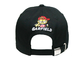 Las gorras de béisbol de FUN Black Color Company, cauchutadas hacen su propio sombrero de béisbol
