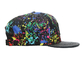 Pintura - salpicar los sombreros para mujer del Snapback del estilo, casquillos coloridos del Snapback de Hip Hop