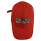 El panel del rojo 6 de la buena calidad curvó los sombreros del rojo de la sublimación del casquillo