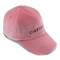 Sombreros del papá del llano del bordado del invierno, sombrero rosado del papá del terciopelo para la prenda impermeable de las muchachas