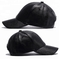 Tamaño/color/diseño modificados para requisitos particulares unisex curvados cuero de los sombreros del papá de los deportes de la PU