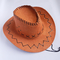 Sombrero al aire libre de Boonie del vaquero del ante del niño y del adulto, sombreros promocionales impermeables del cubo