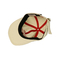 Las gorras de béisbol Flat Embroidery White Company, cauchutadas hacen su propio sombrero de béisbol