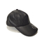 Sombra negra de la gorra de béisbol del panel del cuero 5 de la PU sin el logotipo ISO9001
