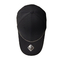 Sombreros llanos del golf del algodón de los deportes al aire libre de la moda de la gorra de béisbol del negro del color