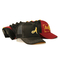 Rojo + negro de encargo del sombrero de la gorra de béisbol de la moda/del camionero del panel de Gorras 5