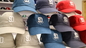 Ace 6 artesona el casquillo de encargo del papá del algodón del logotipo del bordado 3d del sombrero de béisbol