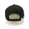 Gorra de béisbol plana negra del estallido de la cadera de los hombres del bordado con la hebilla del metal