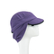 Pescador Bucket Hats de Terry Purple Neck Protective Blank