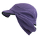 Pescador Bucket Hats de Terry Purple Neck Protective Blank