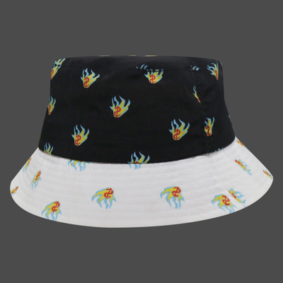 Modelo de alta calidad de encargo de la sublimación de la nueva moda de la llegada con el pequeño verano de la primavera de la etiqueta que pesca el sombrero/el casquillo del cubo
