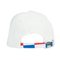 Casquillos de golf de encargo del logotipo del bordado de ACE 3d/gorra de béisbol blanca del algodón