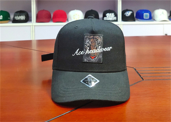 ACE Unisex Custom Applique Embroidery Logo Cool Cap Custom Closure Buckle Baseball Sports Cap