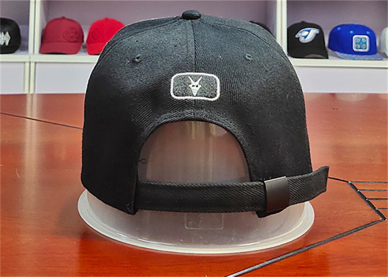 ACE Unisex Custom Applique Embroidery Logo Cool Cap Custom Closure Buckle Baseball Sports Cap