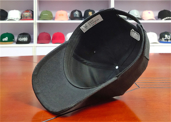 ACE Unisex Custom Applique Embroidery Logo Cool Cap Custom Closure Buckle Baseball Sports Cap