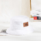 Pescador blanco Bucket Hat de los adultos los 56cm del arreglo para requisitos particulares