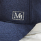Azul modificada para requisitos particulares estructurado imprimió el logotipo reflexivo de secado rápido de las gorras de béisbol
