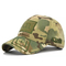Sombrero militar de la pesca del borde de la curva de la gorra de béisbol del ejército ajustable unisex retro del camuflaje