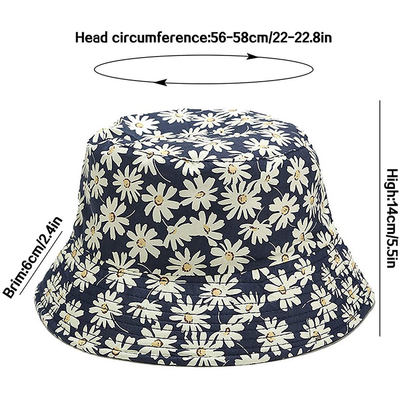 Pescador Bucket Hat del color sólido para el casquillo reversible de la pesca de la playa de Sun del verano del algodón de los hombres de las mujeres