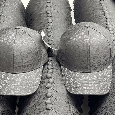 2025 Nueva Gorra de Béisbol de Diseño de Alta Calidad con Patrón Jacquard de Algodón Bordado al por mayor Gorras de Lujo