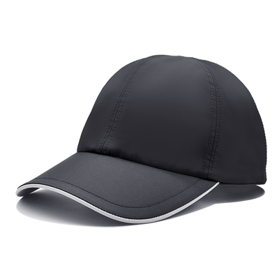Gorra de béisbol de nailon impermeable unisex, gorra de béisbol personalizada con logotipo bordado