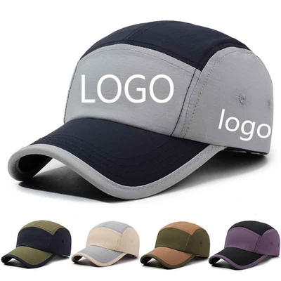 Venta al por mayor fábrica de moda barata versátil nuevo diseño logotipo personalizado gorras de béisbol deportivas al aire libre