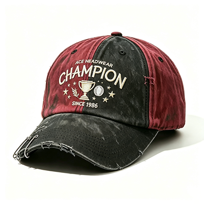 Sombreros deportivos casuales de 6 paneles con cinta interna de algodón al 100 por ciento Sombreros con estilo transpirables adecuados para el uso diario