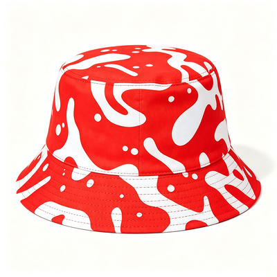 Sombrero tipo pescador de ala ancha 100% poliéster con corona de talla única para pesca y actividades al aire libre