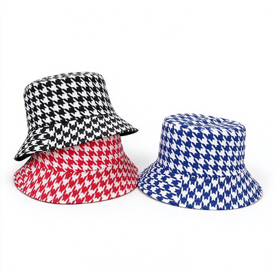 Gorro de cubo de espiga de tela reciclada, ligero y transpirable para actividades diarias al aire libre